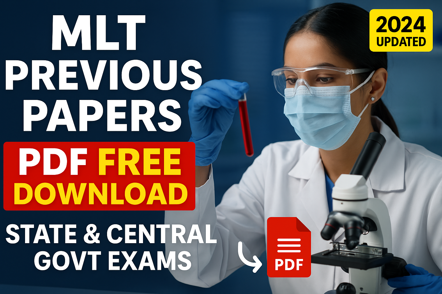 Medical lab technician question paper pdf download exam practice sheet