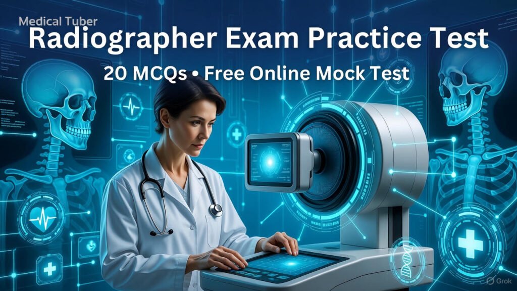 RADIOGRAPHER EXAM MCQS
