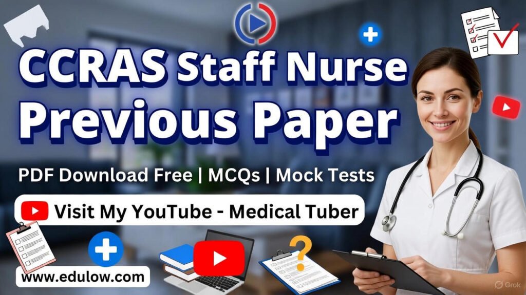 CCRAS STAFF NURSE OLD PAPER